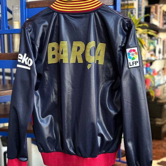 FC Barcelona Nike Track Jacket Red Blue Size Small - Picture 2 of 5